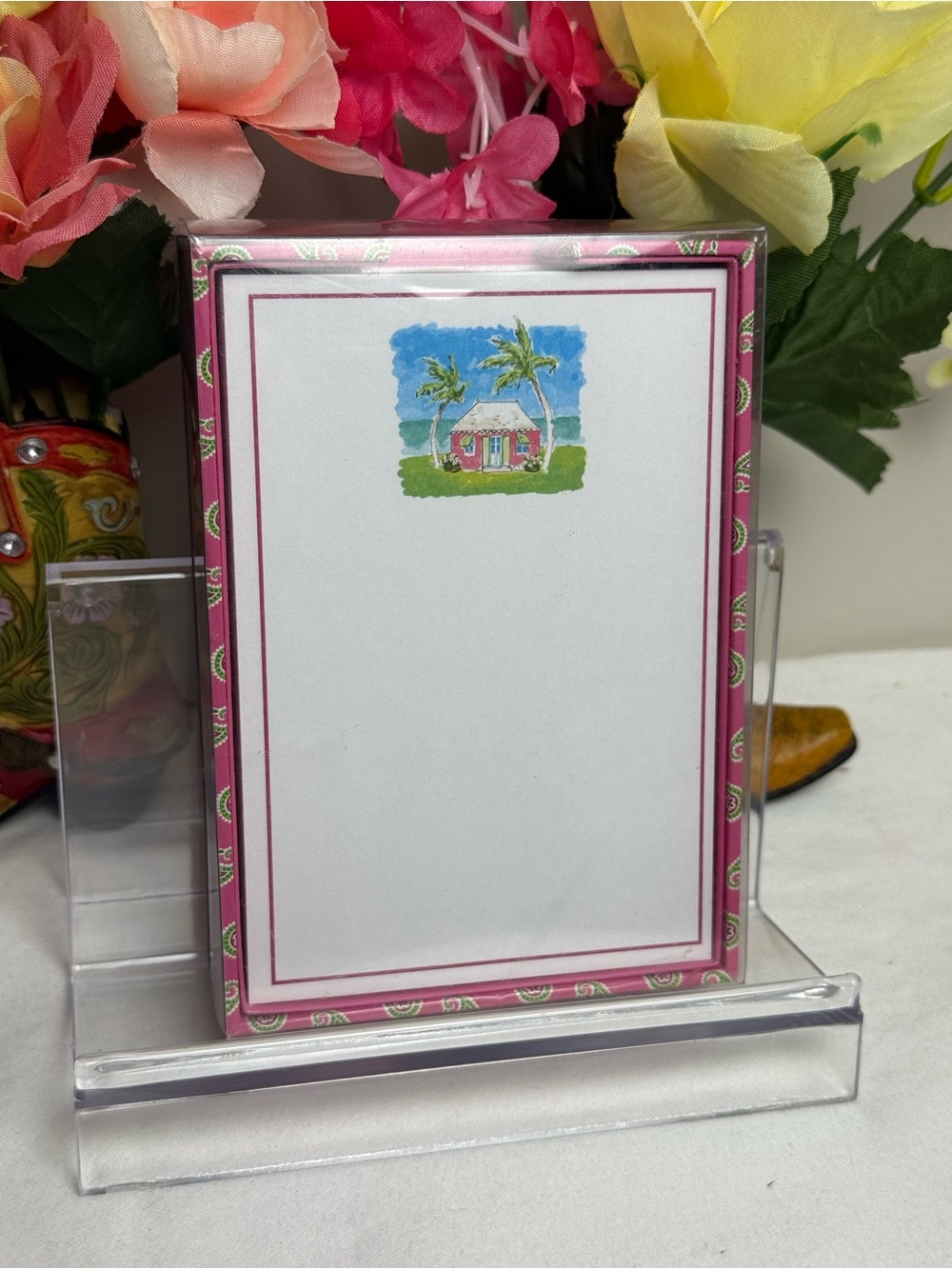 NWOT Vera Bradley Bermuda Pink Loose Notes New and Sealed